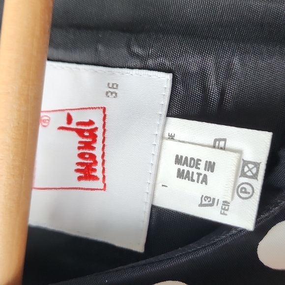 Vintage Mondi Polka Dot Fitted Dress - Picture 4 of 9